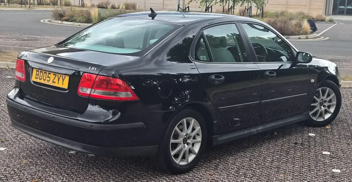 Used Saab 9-3 Linear 2005 Black Sedan