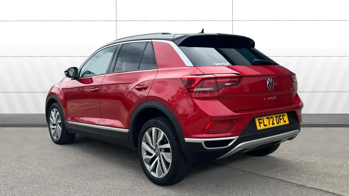 Used VW T-Roc Style 150 HP (110 kW) 2022 Red SUV