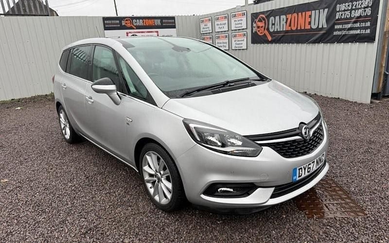Silver Used 2017 Vauxhall Zafira Tourer Elite MPV | £10,999 (A bit pricey) - Image 1/4