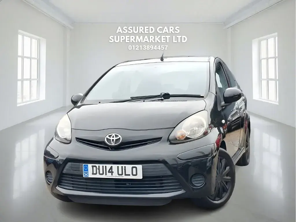 Używany Toyota Aygo 2014 Czarny Hatchback