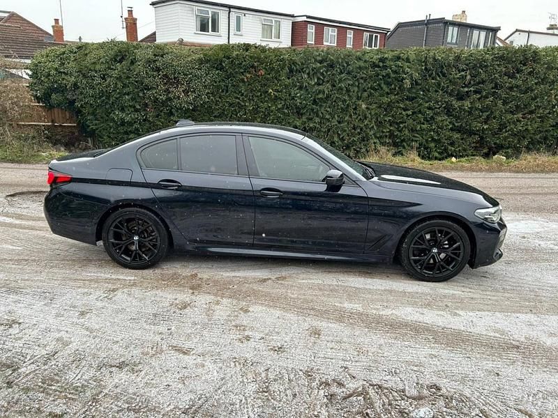 Used BMW 520 M Sport 2021 Black Sedan