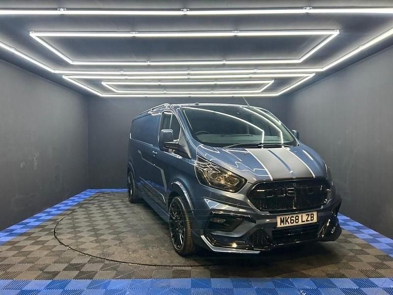 Used Ford Transit Custom Trend 105 HP (77 kW) 2018 Blue Van