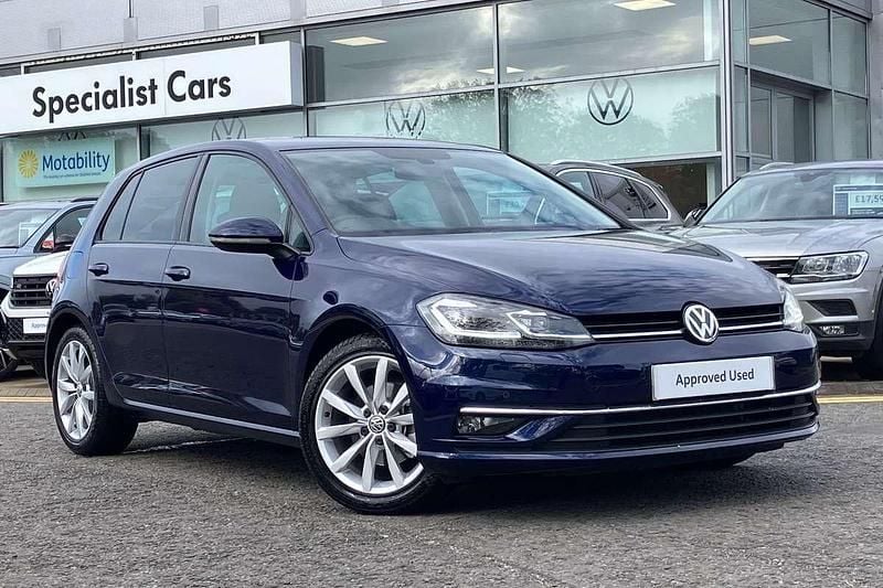 Blue Used 2020 VW Golf VIII GT Hatchback | £18,995 (Fair price) - Image 1/4
