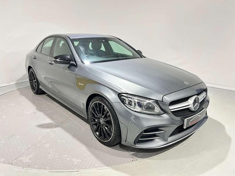 Begagnad Mercedes C43 AMG Premium 2019 Grå Sedan
