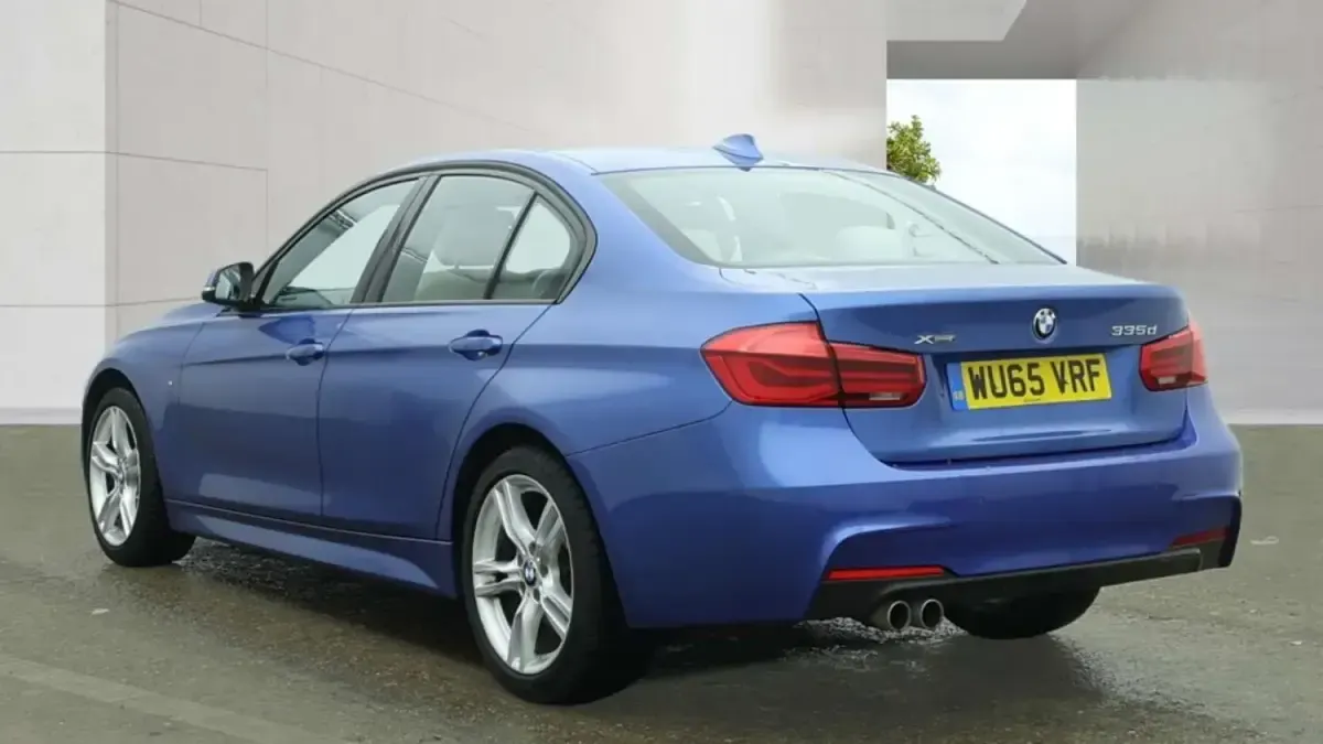 Begagnad BMW 335 M Sport 2015 Blå Sedan