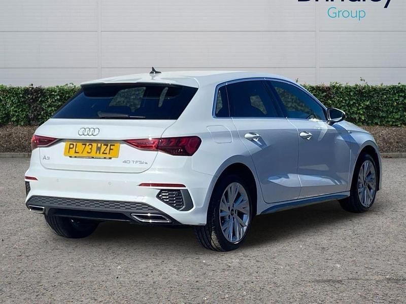 Used Audi A3 Sportback e-tron S-Line 201 HP (147 kW) 2024 White Hatchback