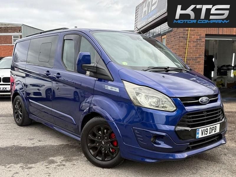 Used Ford Transit Custom Sport 168 HP (123 kW) 2017 Blue Estate
