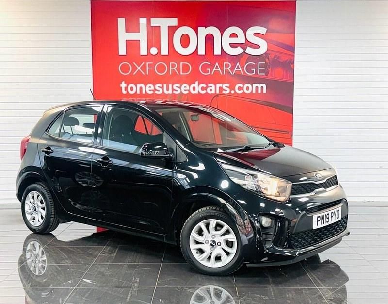 Used Kia Picanto 66 HP (48 kW) 2019 Black Hatchback