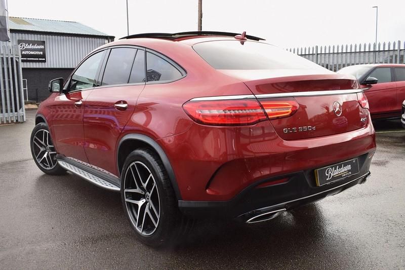 Used Mercedes GLE350 AMG Line Premium Plus 2016 Red Coupe