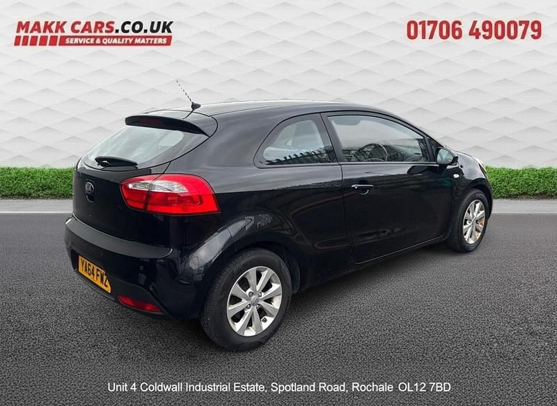 Used Kia Rio 2015 Black Hatchback