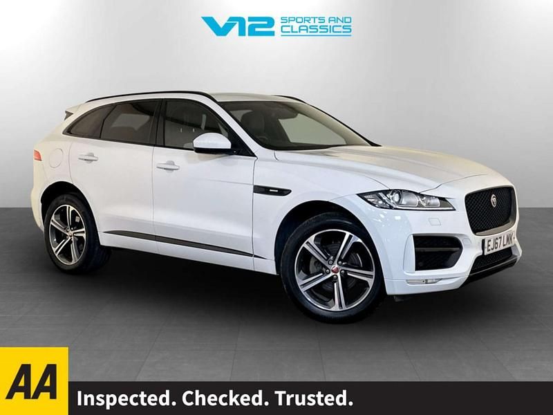 Used Jaguar F-Pace R-Sport 250 HP (183 kW) 2017 White SUV
