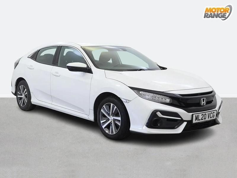 Used Honda Civic SE 126 HP (92 kW) 2020 White Hatchback