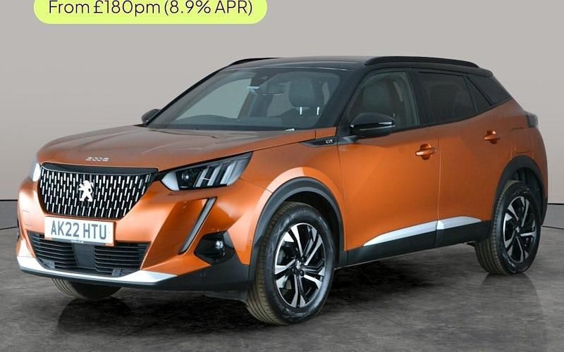 Used Peugeot 2008 GTi 131 HP (96 kW) 2022 Orange SUV