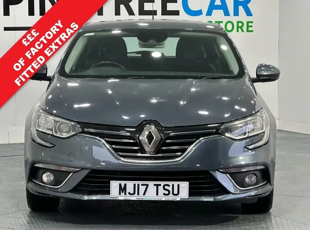 Used Renault Mégane Dynamique 110 HP (80 kW) 2017 Grey Hatchback