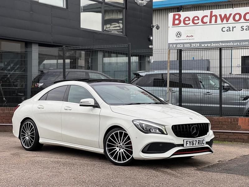 White Used 2017 Mercedes CLA250 AMG Sedan | £16,975 (Expensive) - Image 1/4