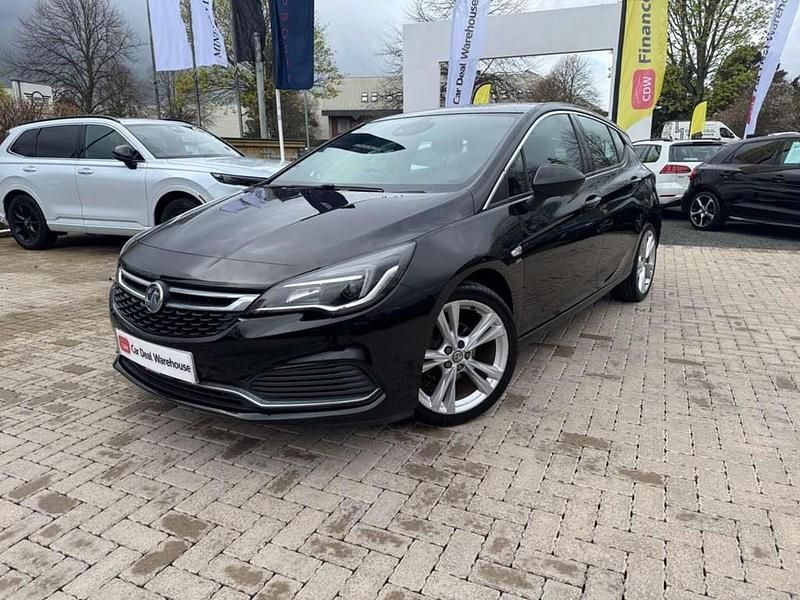 Used Vauxhall Astra SRi 147 HP (108 kW) 2018 Black Hatchback