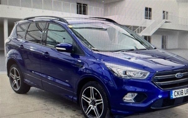 Blue Used 2018 Ford Kuga ST-Line SUV | £13,999 (A bit pricey) - Image 1/1