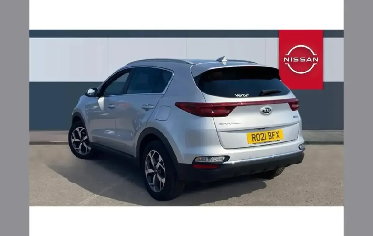 Used Kia Sportage 136 HP (100 kW) 2021 Silver SUV