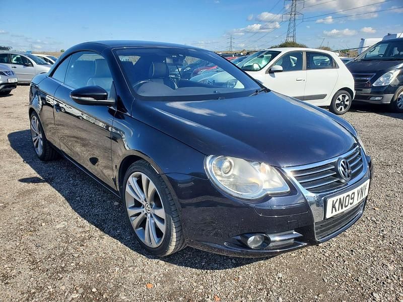 Black Used 2009 VW Eos Individual Cabriolet | £4,000 (Fair price) - Image 1/4