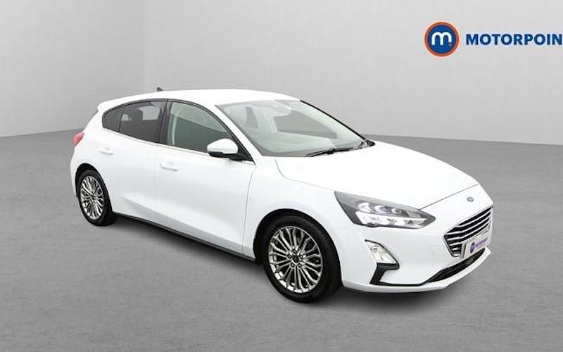 Used Ford Focus Titanium X 125 HP (91 kW) 2021 White Hatchback