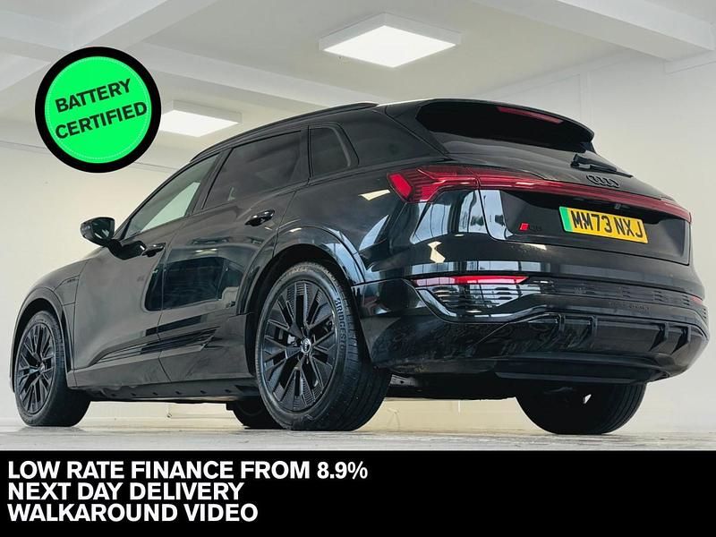Used Audi Q8 e-tron Black Edition 300 kW (408 HP) 2023 Black SUV