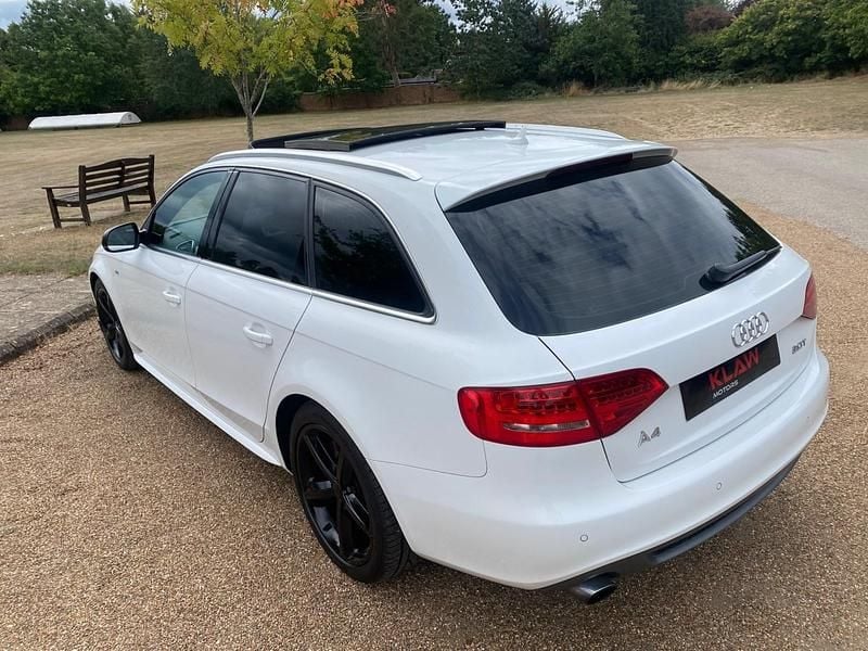 Used Audi A4 S-Line 211 HP (155 kW) 2012 White Estate