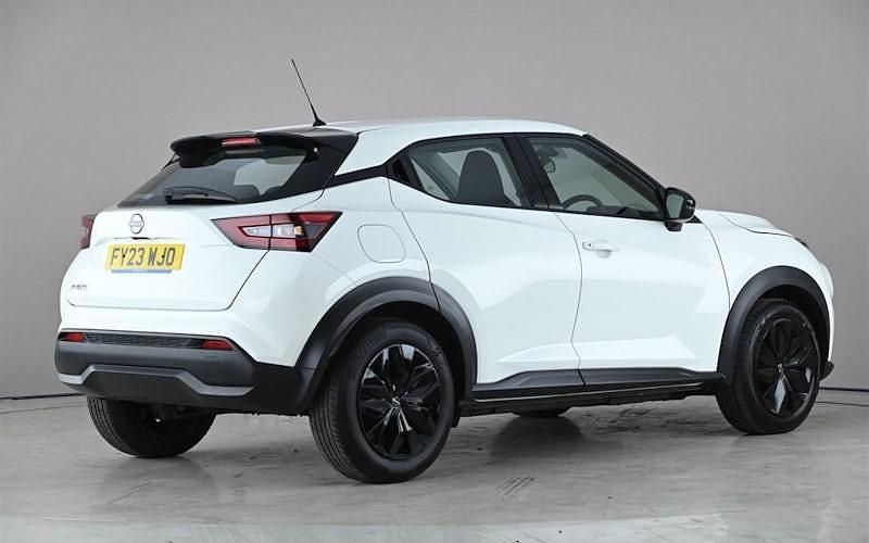 Used Nissan Juke Acenta 114 HP (83 kW) 2023 White SUV