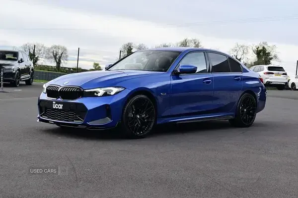 Used BMW 330e M Sport 288 HP (211 kW) 2023 Blue Sedan