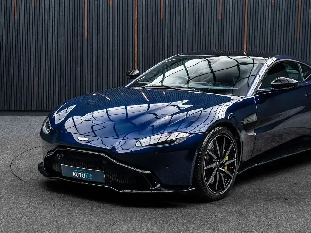 Used Aston Martin V8 Vantage 510 HP (375 kW) 2019 Blue Coupe
