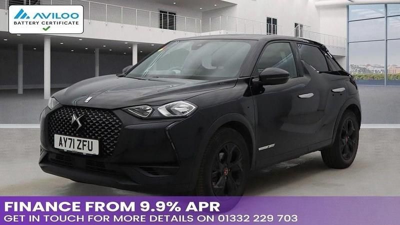 Used DS Automobiles DS3 Crossback Performance 100 kW (136 HP) 2021 Black SUV