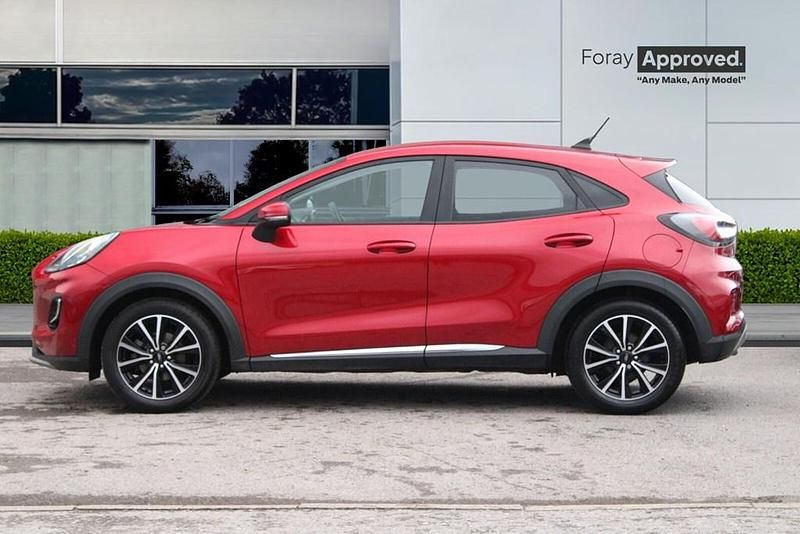 Used Ford Puma Titanium 2020 Lucid red SUV