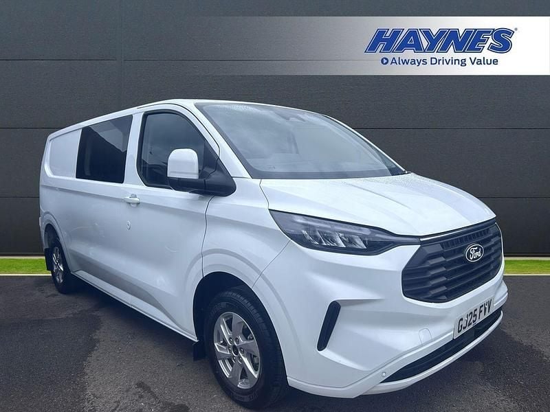 New Ford Transit Custom Limited 136 HP (100 kW) 2025 White Van
