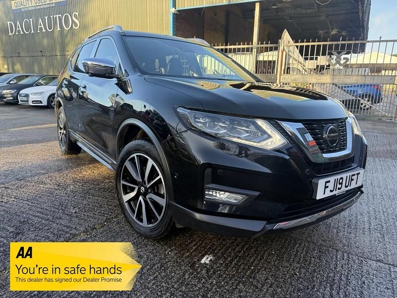 Black Used 2019 Nissan X-Trail Tekna SUV | £14,495 (Fair price) - Image 1/4