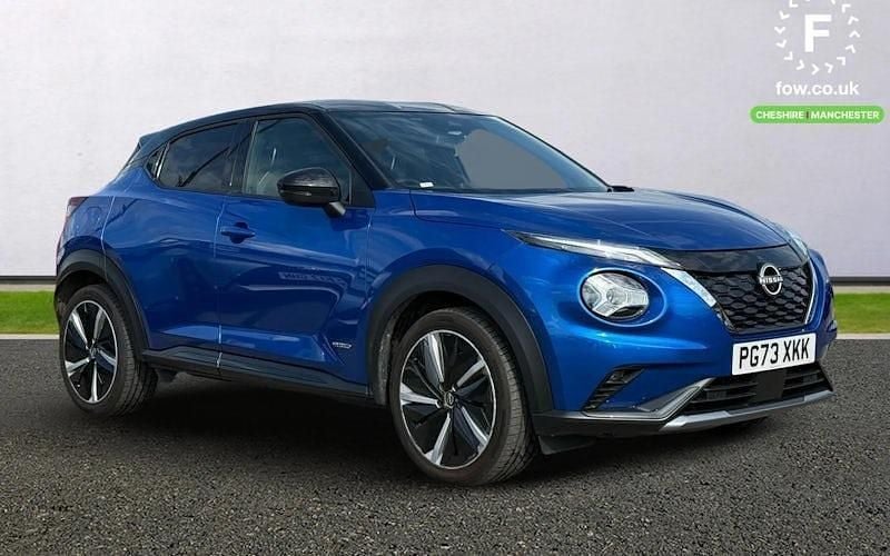Blue Used 2023 Nissan Juke Tekna+ SUV | £19,299 (Fair price) - Image 1/4