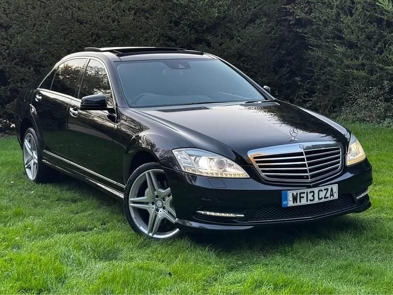 Black Used 2013 Mercedes S350L Sport Edition Sedan | £8,450 (Good price) - Image 1/4
