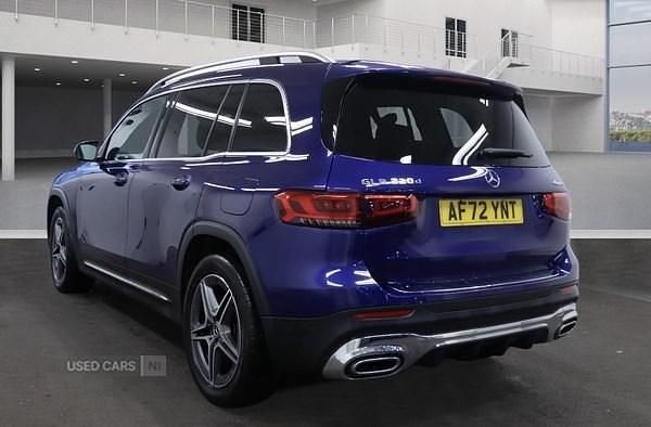 Used Mercedes GLB220 AMG line 190 HP (139 kW) 2022 Blue SUV