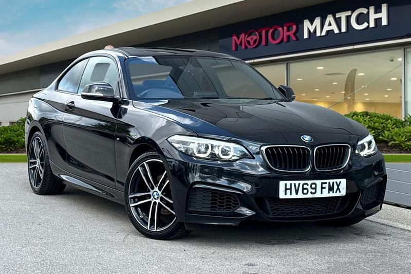 Black Used 2019 BMW 218 M Sport Coupe | £13,290 (Good price) - Image 1/4