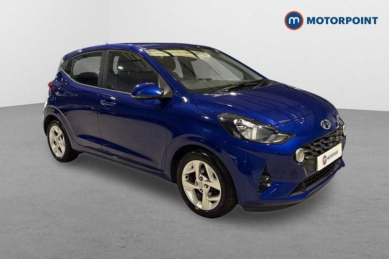 Used Hyundai i10 SE 2021 Blue Hatchback