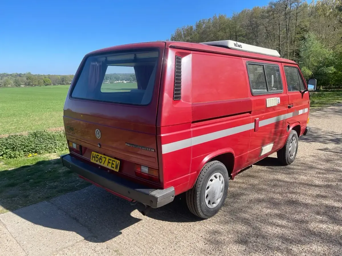 Used VW Transporter 1991 Red Van