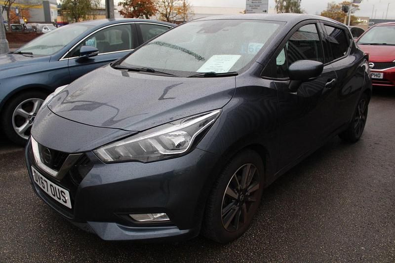 Grey Used 2017 Nissan Micra N-Connecta Hatchback | £6,650 (Fair price) - Image 1/4