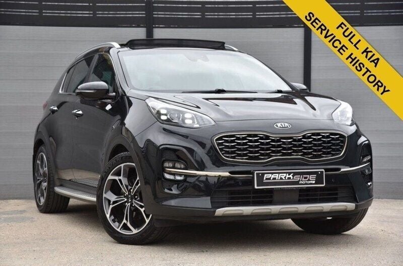 Black Used 2020 Kia Sportage GT-Line S SUV | £14,995 (Fair price) - Image 1/4
