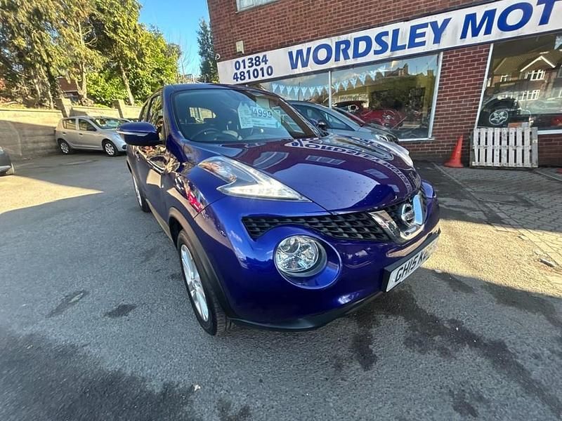 Used Nissan Juke Acenta 2015 Metallic blue SUV
