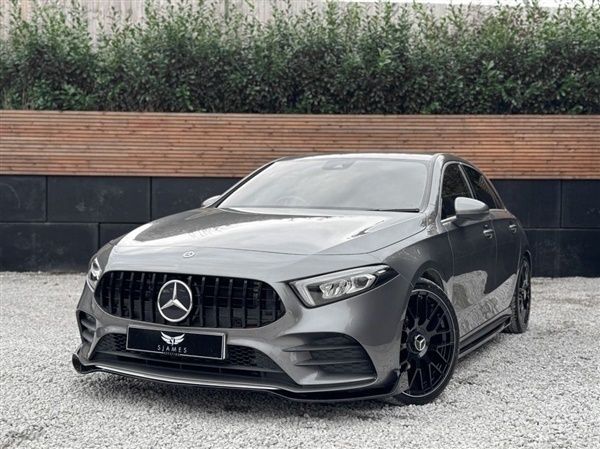 Grey Used 2021 Mercedes A250 AMG line Hatchback | £21,588 (A bit pricey) - Image 1/4