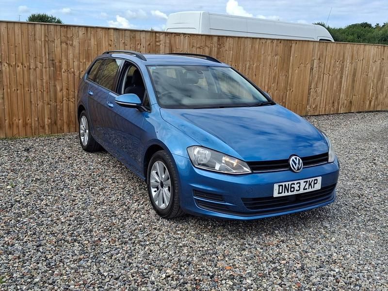 Blue Used 2013 VW Golf VII SE Estate | £5,295 (Fair price) - Image 1/4