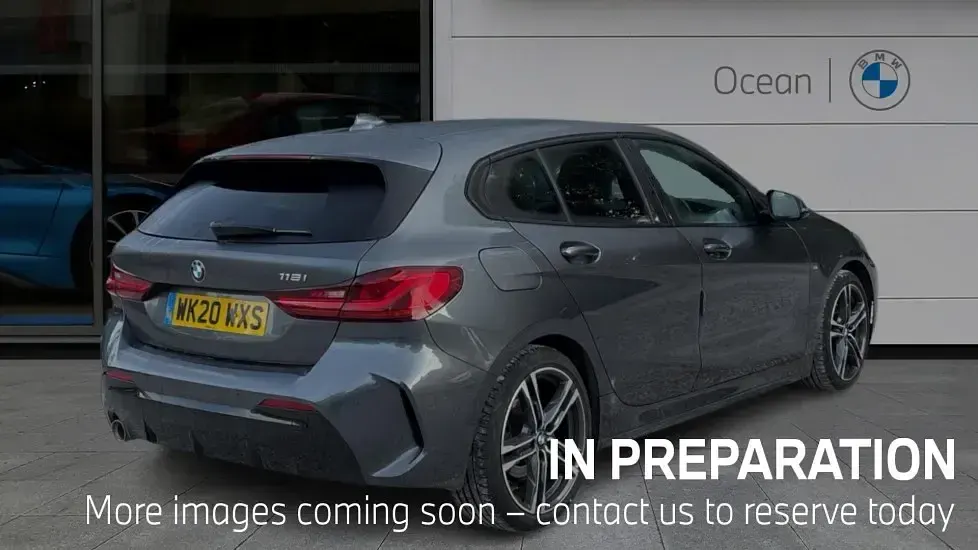 Used BMW 118 M Sport 138 HP (101 kW) 2020 Grey Hatchback