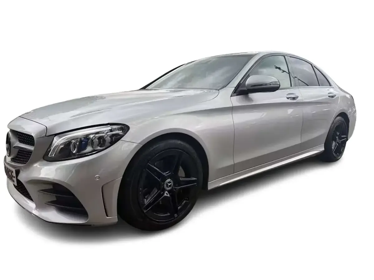 Used Mercedes C220 AMG Line Premium 194 HP (142 kW) 2020 Silver Sedan