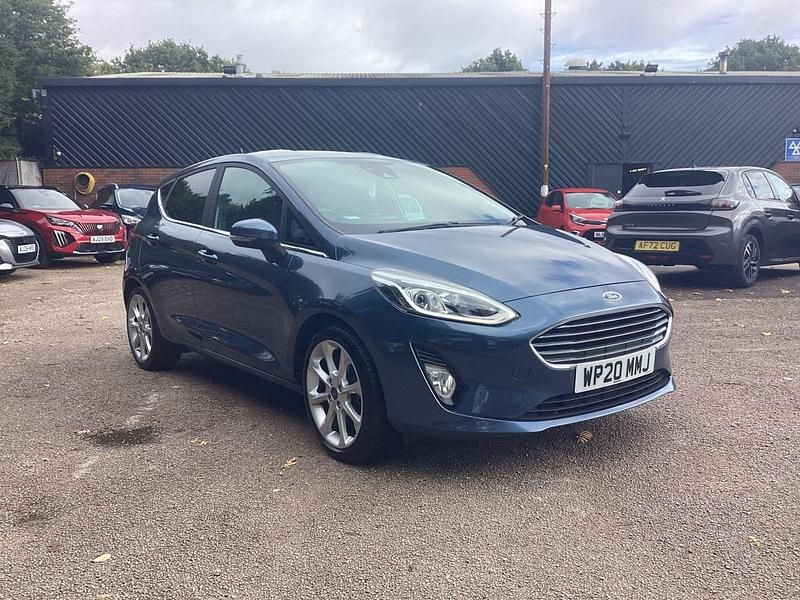 Blue Used 2020 Ford Fiesta Titanium X Hatchback | £7,990 (Good price) - Image 1/4