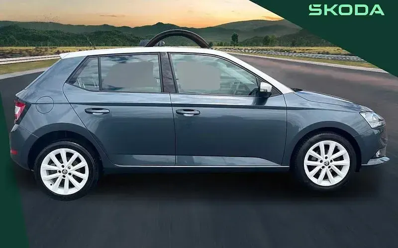 Used Skoda Fabia SE L 75 HP (55 kW) 2019 Grey Hatchback