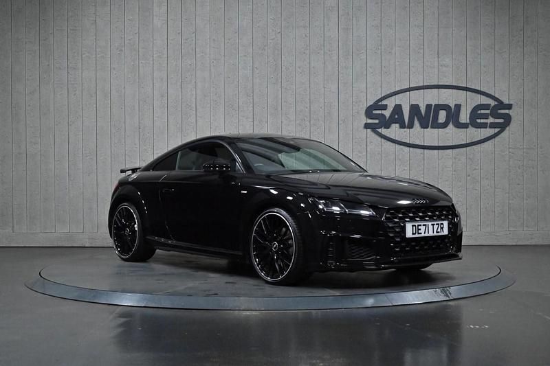 Used Audi TT Black Edition 197 HP (144 kW) 2021 Black Coupe