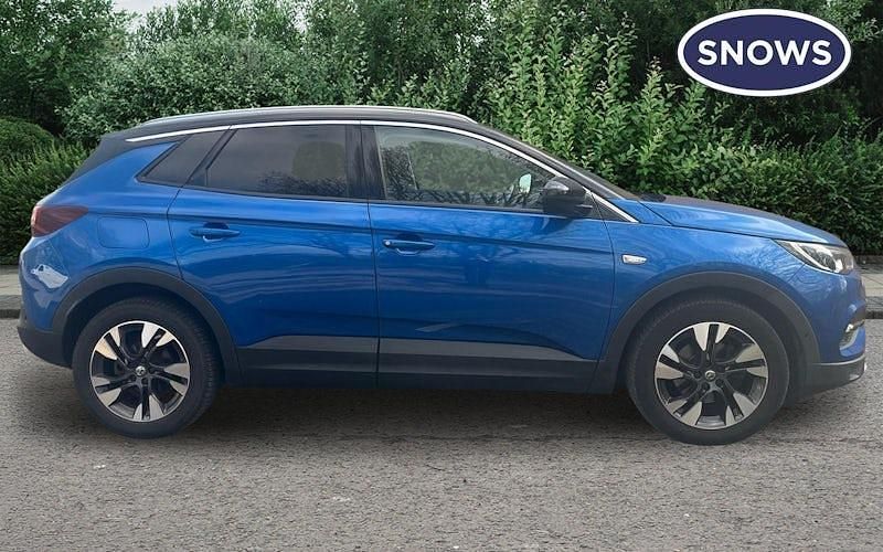 Used Vauxhall Grandland X Sport 131 HP (96 kW) 2019 Blue SUV